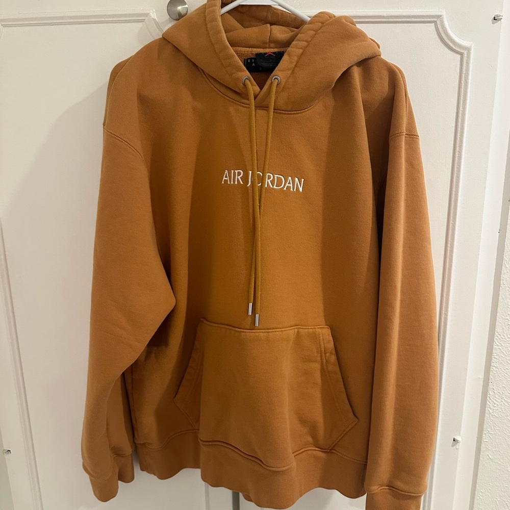 Jordan Men's Mustard Hoodie